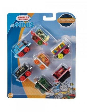 FISHER PRICE Комплект влакчета 7 бр. THOMAS & FRIENDS MINIS DTV15