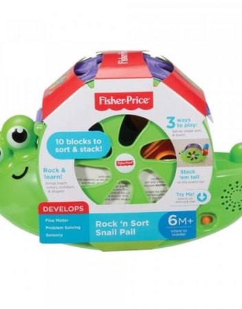 FISHER PRICE Музикален охлюв INFANT BASIC FRB84