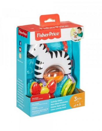 FISHER PRICE NEWBORN Занимателна играчка ЗЕБРА FGJ11