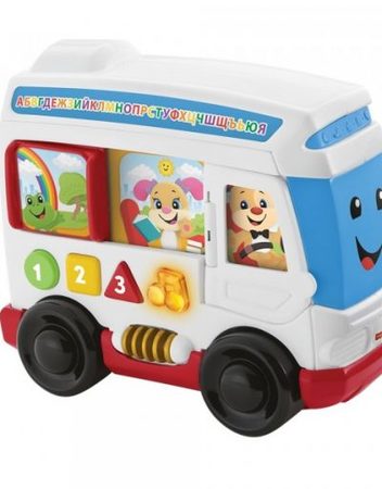 FISHER PRICE Образователен автобус на български език LAUGH & LEARN FTG14