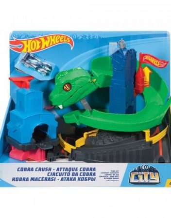 HOT WHEELS CITY Игрален комплект "АТАКАТА НА КОБРАТА" FNB20