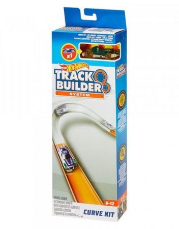 HOT WHEELS Елементи за писта + количка TRACK BUILDER DLF01