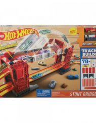 HOT WHEELS Игрален комплект "МОТОРИЗИРАН МОСТ ЗА КАСКАДИ" TRACK BUILDER DWW97