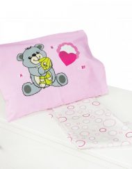 KIKKA BOO Сет 2 части PINK BEAR 60/120/15 см. 41101020045