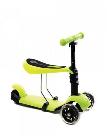 KIKKA BOO Скутер 3в1 RIDE AND SKATE GREEN 31006010003