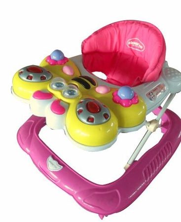 Kikkaboo Проходилка Butterfly Dark Pink