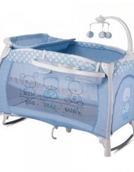 LORELLI CLASSIC Кошара 2 нива iLOUNGE ROCKER BLUE FRIENDS 1008002/1617