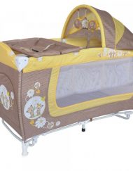 LORELLI CLASSIC Кошара на 2 нива DANNY ROCKER BEIGE&YELLOW DAISY BEARS 1008037/1717