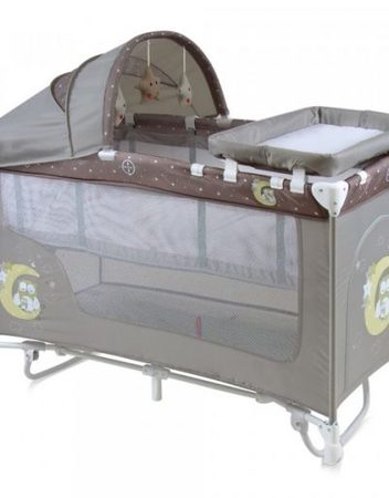 LORELLI CLASSIC Кошара на 2 нива NANNY PLUS ROCKER BEIGE BUHO 1008016/1702