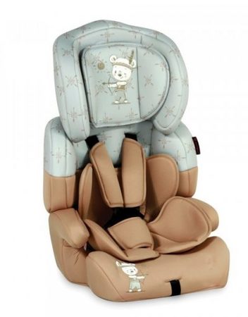 LORELLI CLASSIC Стол за кола 9-36 кг. JUNIOR PLUS BEIGE&GREY INDIAN BEAR 1007083/1826