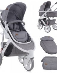 LORELLI PREMIUM Комбинирана количка - триколка CALIBRA GREY 1002078/1843