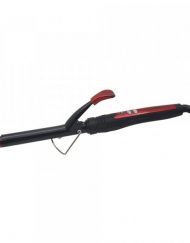 Маша за коса ZEPHYR ZP 1102 ML19, 19 мм, 360° кабел, Керамично покритие, LED дисплей, Черен/червен
