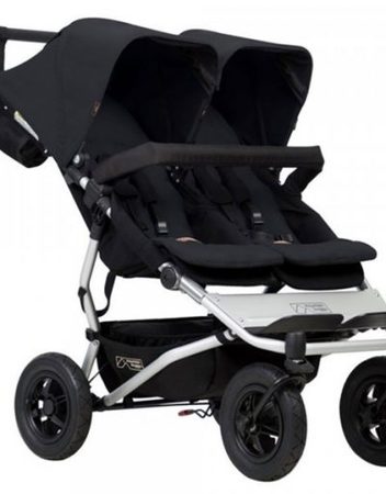 MOUNTAIN BUGGY Комбинирана количка за близнаци DUET V3 BLACK PT-0225