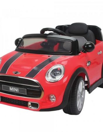 OCIE Акумулаторна кола с родителски контрол 12V MINI COOPER ЧЕРВЕН 8010226-2R