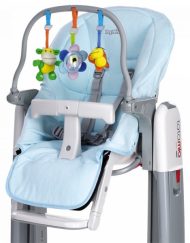 Peg-Perego Дъга със звукови играчки с  тапицерия за стол Kit Tatamia Синя