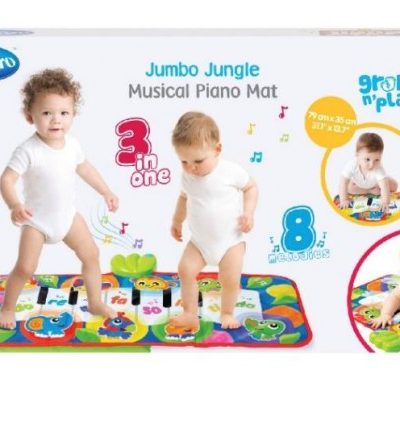 Playgro Музикално пиано-пътека 3в1 със звуци от Джунглата 0159