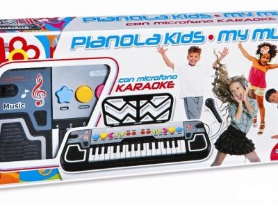 RS TOYS Електронен караоке синтезатор с микрофон 9330