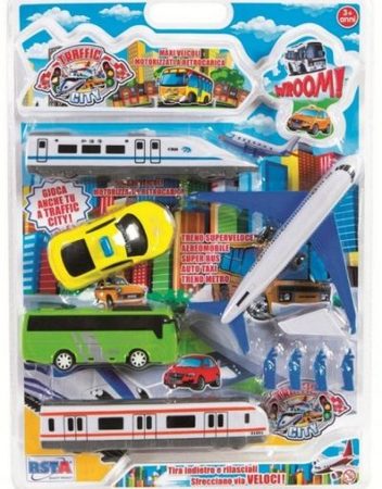 RS TOYS Игрален комплект TRAFFIC CITY 10256