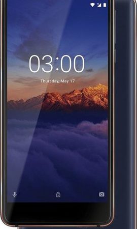 Smartphone, NOKIA 3.1 TA-1063, Dual SIM, 5.2'', Arm Octa (1.5G), 2GB RAM, 16GB Storage, Android, Blue/Copper
