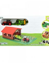 TTOYS Мини ферма с животни и трактор 21759