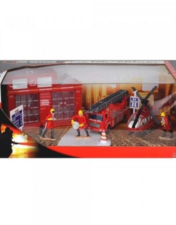 FIRE RESCUE Пожарна станция DIE CAST XZ1135C