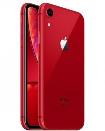 Smartphone, Apple iPhone XR, 6.1'', 128GB Storage, iOS 12, Red (MRYE2GH/A)