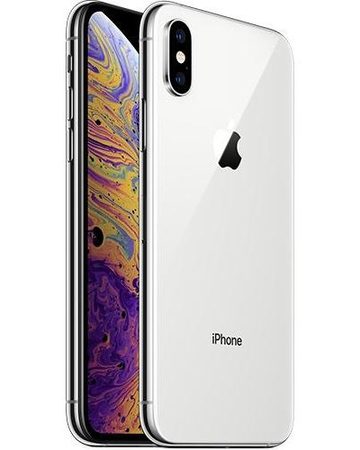 Smartphone, Apple iPhone XS, 5.8'', 512GB Storage, iOS 12, Silver (MT9M2GH/A)