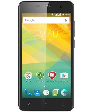 Smartphone, Prestigio Muze G3 LTE, Dual SIM, 5.0'', Arm Quad (1.3G), 1GB RAM, 8GB Storage, Android,Black(PSP3511DUOBLACK)