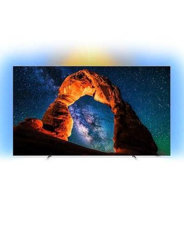 TV LED, Philips 55'', 55OLED803/12, Smart, 4500PPI, Ambilight 3, HDR perfect WCG99%, P5 Perfect Picture Processor, UHD 4K