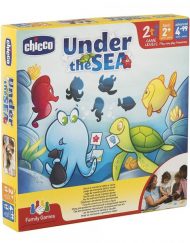 CHICCO T0704 Настолна игра за тактилна и зрителна памет НА ДЪНОТО НА МОРЕТО 09164.00