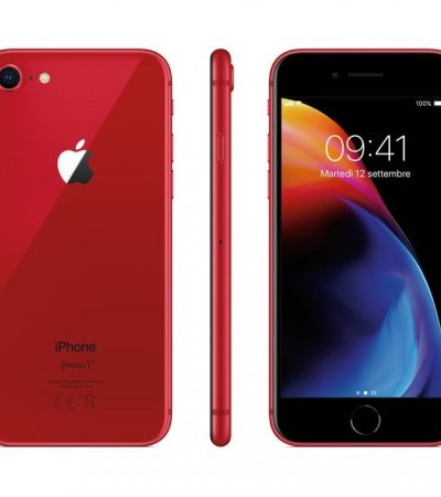 Smartphone, Apple iPhone 8, 4.7'', 256GB Storage, iOS 11, Red, Special Edition (MRM2SE/A)