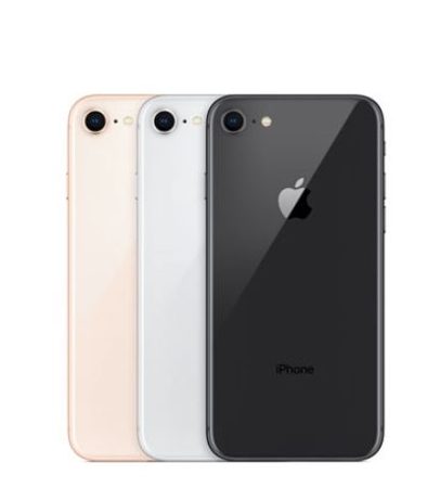 Smartphone, Apple iPhone 8, 4.7'', 256GB Storage, iOS 11, Silver (MQ7D2PM/A)