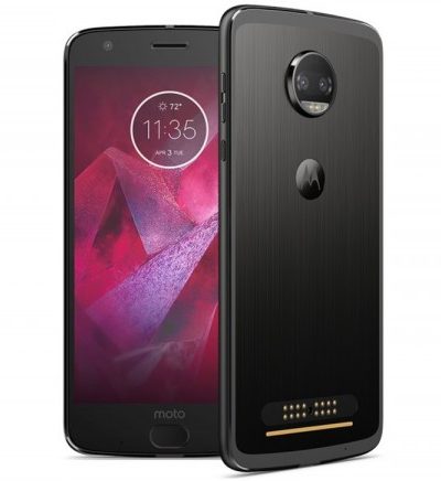 Smartphone, Motorola Moto Z2 FORCE, Dual Sim, 5.5'', Arm Octa (2.35G), 4GB RAM, 64GB Storage, Android, Black