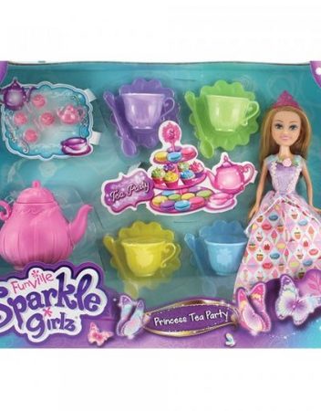 SPARKLE GIRLZ Кукла със сервиз за чаено парти 24103