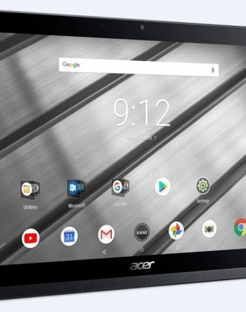 Tablet, ACER Iconia B3-A50-K1P5 /10.1''/ Arm Quad (1.3G)/ 2GB RAM/ 32GB Storage/ Android 8.1/ Black&Iron (NT.LF9EE.005)
