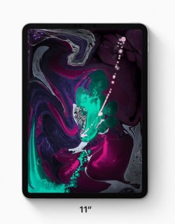 Tablet, Apple iPad Pro Wi-Fi /11''/ A12X Bionic/ 4GB RAM/ 64GB Storage/ iOS12/ Silver (MTXP2HC/A)