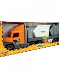 WADER TECH Комплект камион с платформа и контейнер за боклук 76 см. 36760