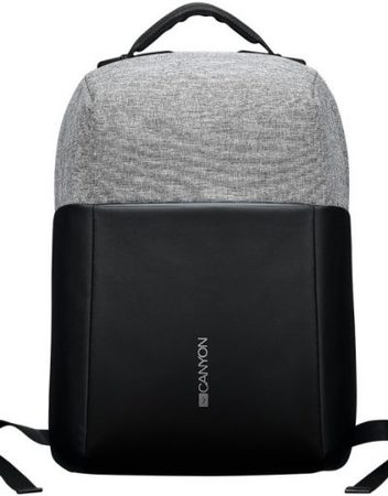 Backpack, CANYON 15.6'', black and dark gray (CNS-CBP5BG9)