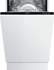 Съдомиялна за вграждане, Gorenje GV51010, Енергиен клас: А++, капацитет 9 комплекта, 5 програми