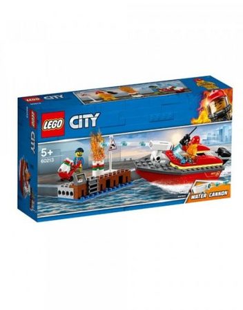 LEGO CITY Пожар на доковете 60213