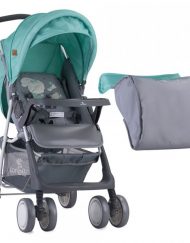 LORELLI CLASSIC Лятна количка с покривало TERRA GREY&GREEN BUNNES 1002096/1837A