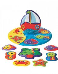 Playgro Пъзел за баня - платноходка 0528