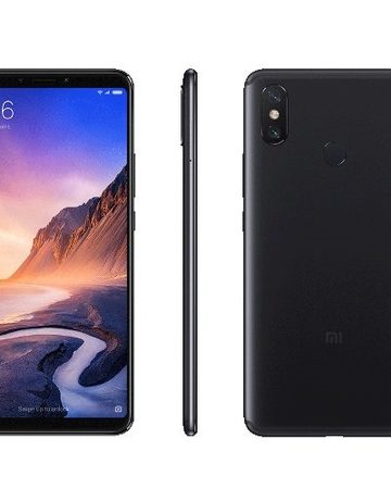 Smartphone, Xiaomi Mi Max 3, DualSIM, 6.9'', Arm Octa (1.8G), 4GB RAM, 64GB Storage, Android, Black (MZB6539EU)