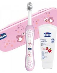 CHICCO C0101 Комплект за почистване на зъбки МОМИЧЕ