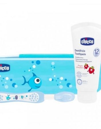 CHICCO C0102 Комплект за почистване на зъбки МОМЧЕ