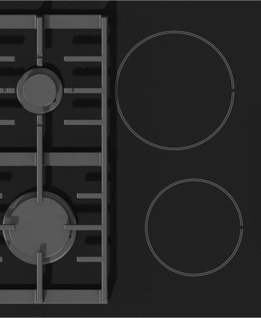 Комбиниран плот за вграждане, Gorenje KC621USC, 2 газови горелки, 2 бързонагряващи зони