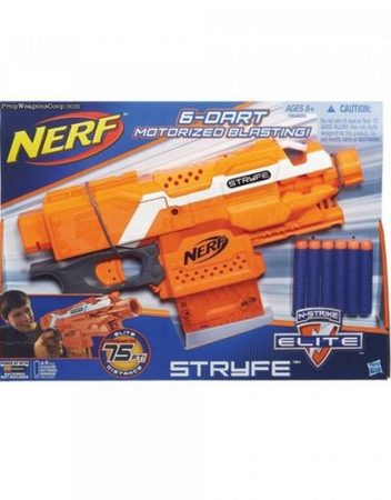 NERF ELITE Автоматичен пистолет STRYFE