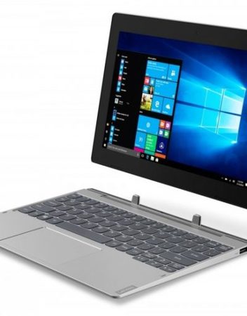Tablet, Lenovo Miix D330 /10.1''/ Intel N4000 (2.6G)/ 2GB RAM/ 32GB SSD/ Win10/ Mineral Grey +detachable KBD (81H3000EBM)