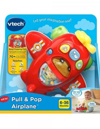 VTECH Музикално самолетче за дърпане V508803