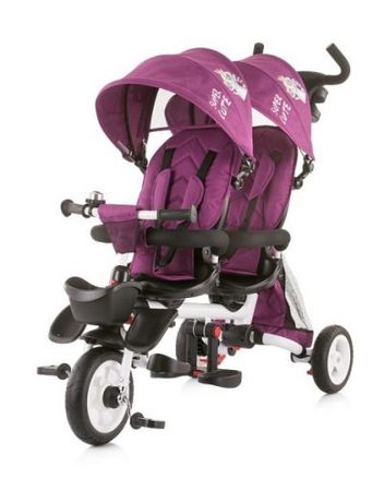 CHIPOLINO Триколка за близнаци 2FUN АМЕТИСТ TRK2F0192AM